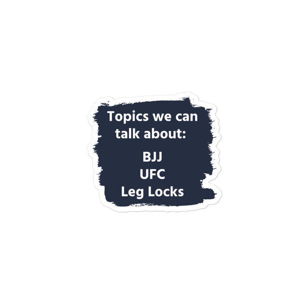 Topics we can talk about Bubble-free stickers