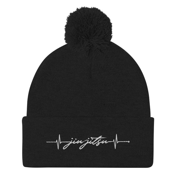 Jiu Jitsu Pulse Pom-Pom Beanie
