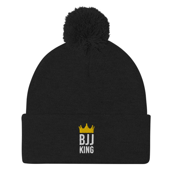 BJJ King Pom-Pom Beanie