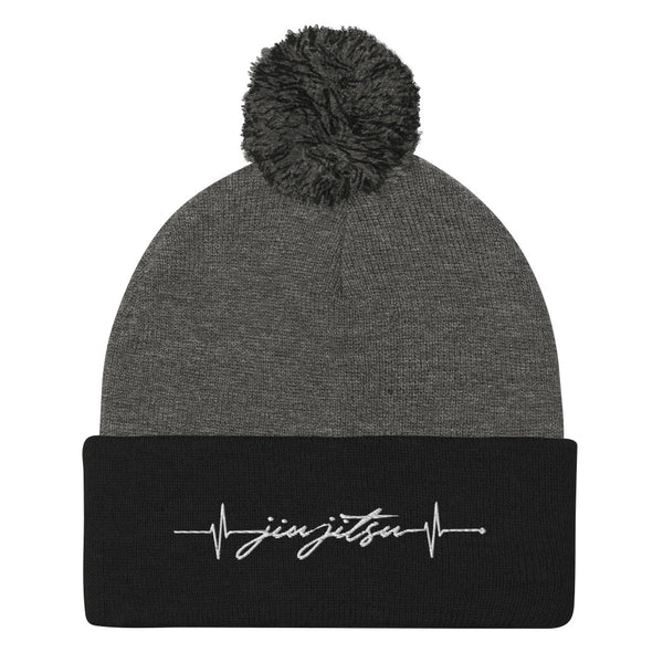 Jiu Jitsu Pulse Pom-Pom Beanie
