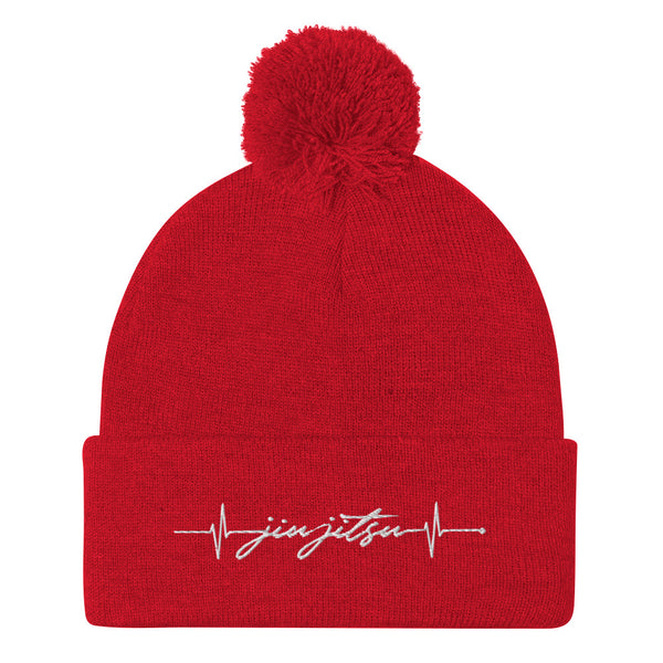 Jiu Jitsu Pulse Pom-Pom Beanie