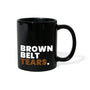 Brown Belt Tears Full Color Mug - black