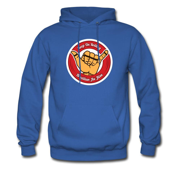 Keep On Rolling Red Men's Hoodie - royal blue