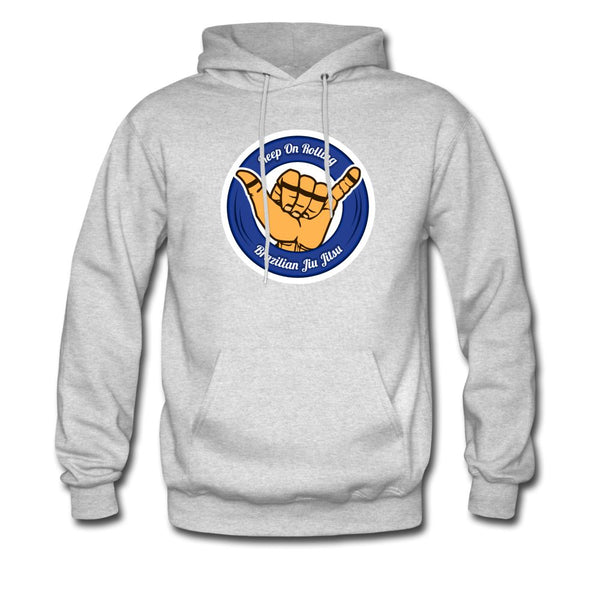 Keep On Rolling Blue Belt Men's Hoodie - ash