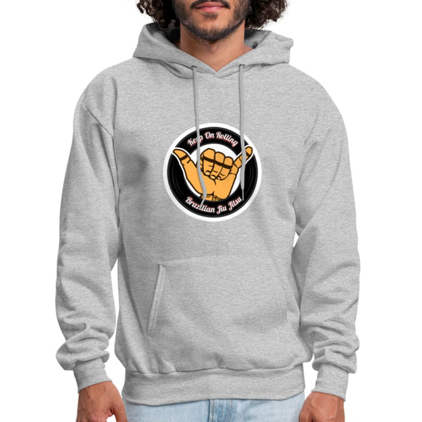 Keep On Rolling Men's Hoodie - heather gray
