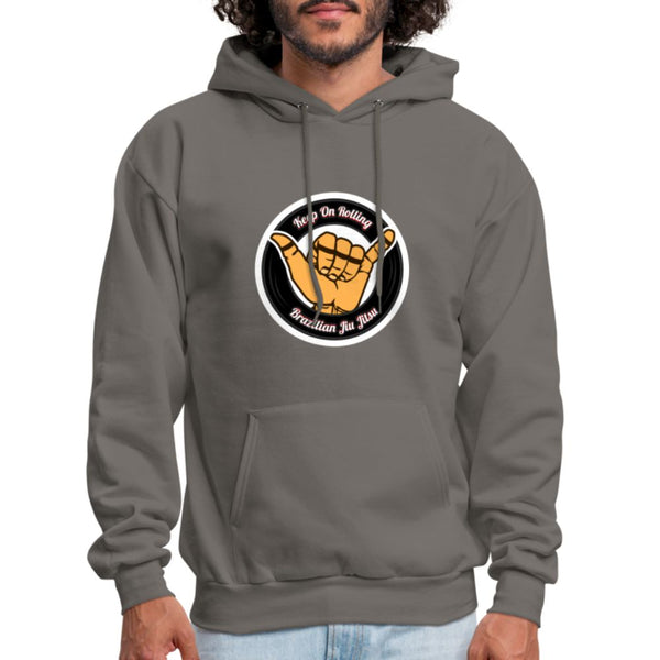 Keep On Rolling Men's Hoodie - asphalt gray