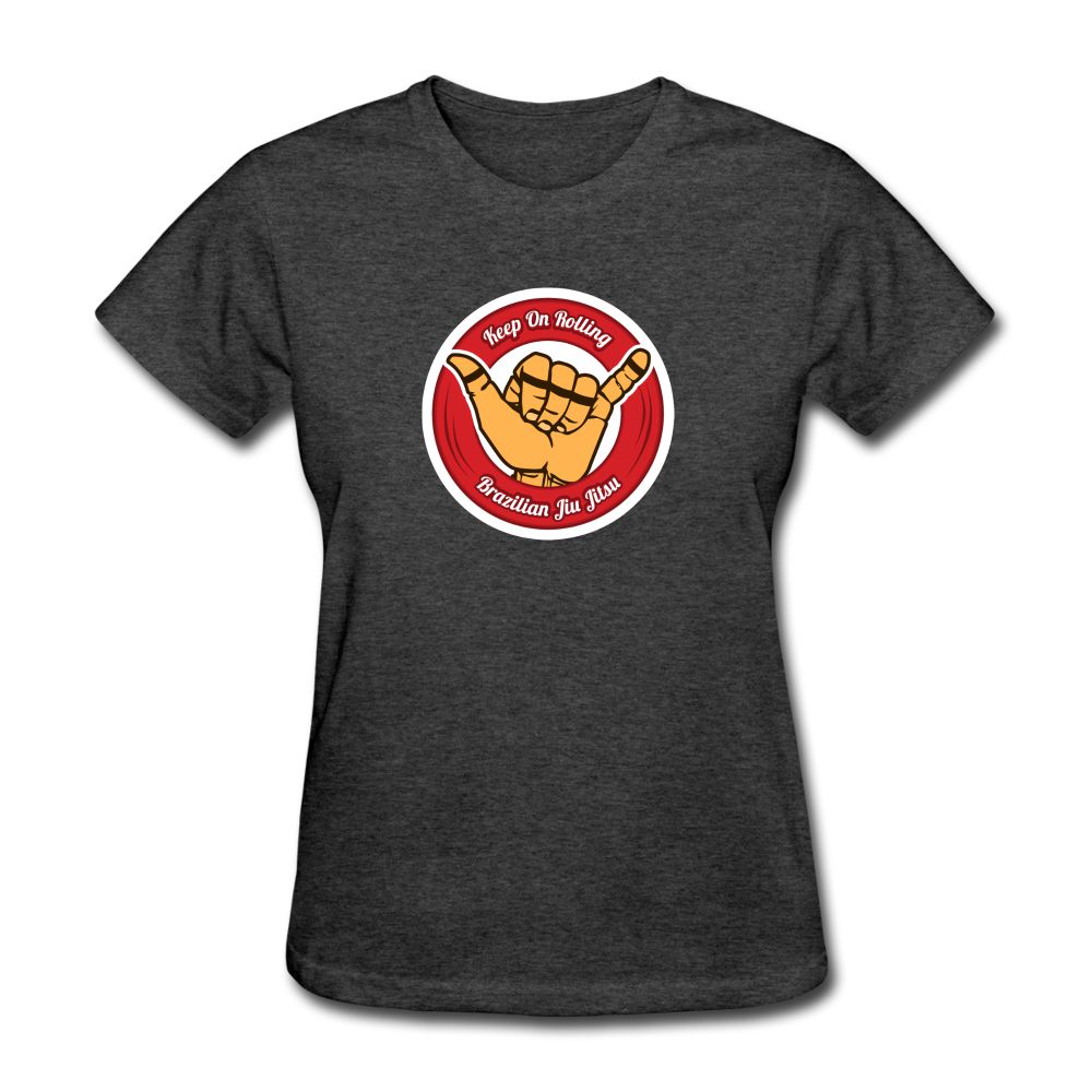 Keep On Rolling Red Women's T-Shirt - heather black