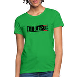 Brazilian Jiu JItsu hieroglyphics Women's T-Shirt - bright green