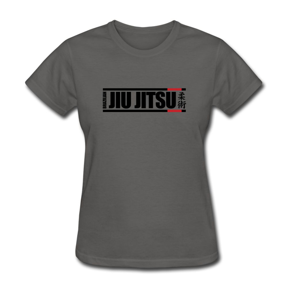 Brazilian Jiu JItsu hieroglyphics Women's T-Shirt - charcoal