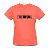 Brazilian Jiu JItsu hieroglyphics Women's T-Shirt - heather coral