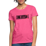 Brazilian Jiu JItsu hieroglyphics Women's T-Shirt - heather pink
