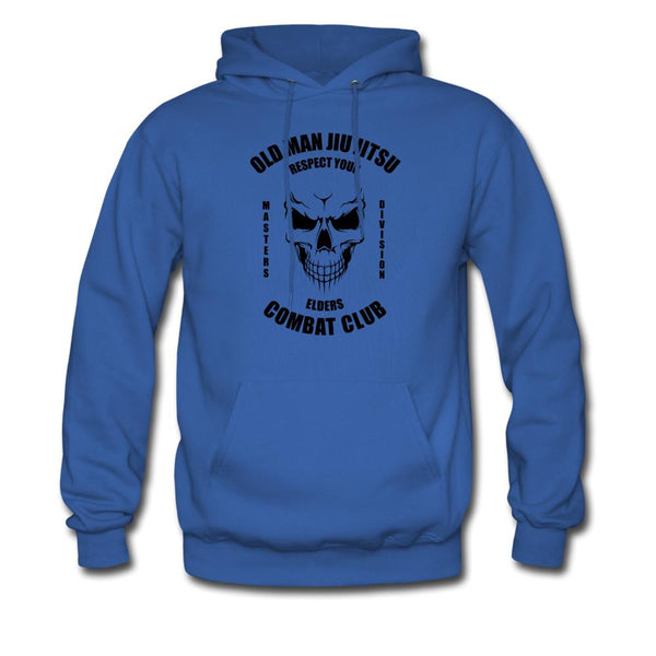 Old Man Jiu Jitsu Men's Hoodie - royal blue
