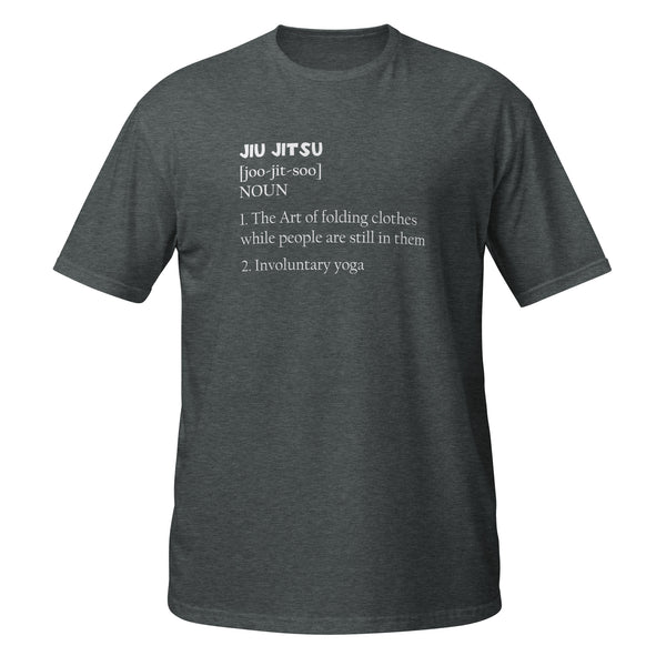 Jiu Jitsu Noun Unisex t-shirt Bella+Canvas 3001