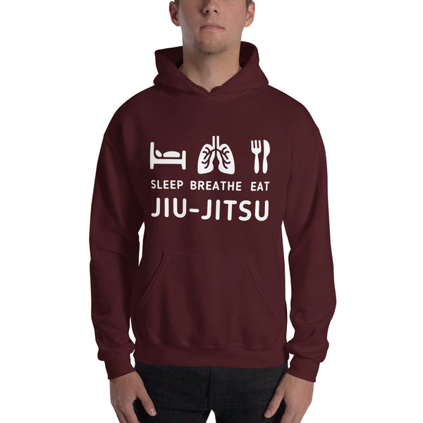 Sleep Eat Breath Jiu Jitsu Unisex Hoodie