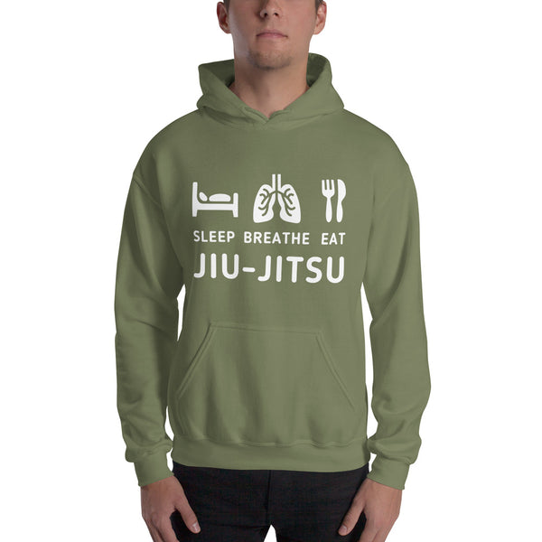 Sleep Eat Breath Jiu Jitsu Unisex Hoodie