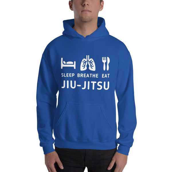 Sleep Eat Breath Jiu Jitsu Unisex Hoodie
