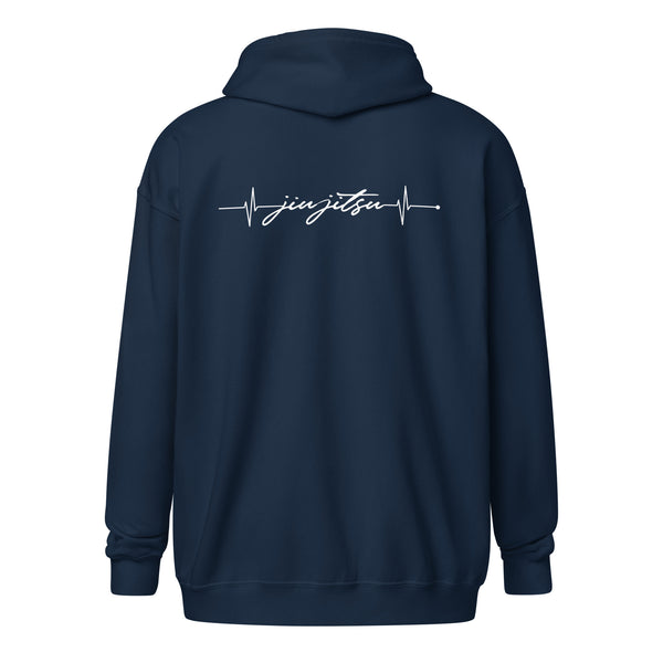 Jiu Jitsu Pulse Unisex Zip hoodie