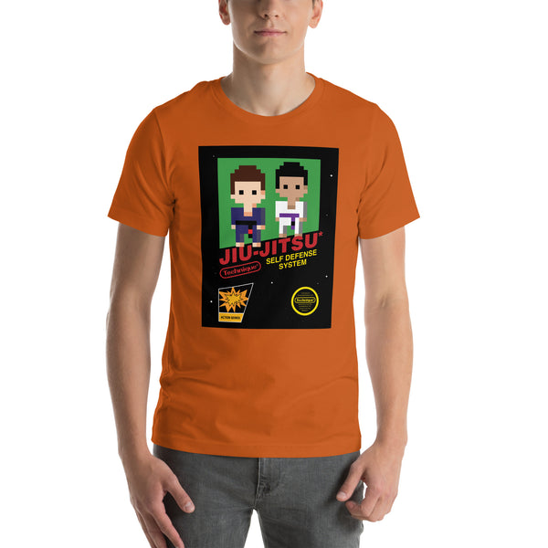 Jiu Jitsu NIntendo Style Unisex t-shirt Bella+Canvas 3001