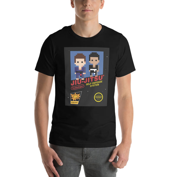 Jiu Jitsu Nintendo 8 Bit Game Unisex t-shirt Bella+Canvas 3001