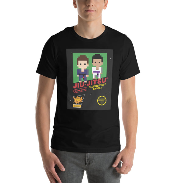 Jiu Jitsu NIntendo Style Unisex t-shirt Bella+Canvas 3001