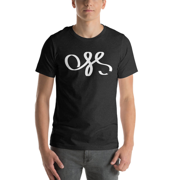 Oss White Belt Unisex t-shirt Bella+Canvas 3001