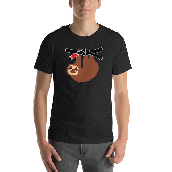 Black Belt Sloth Unisex t-shirt Bella+Canvas 3001