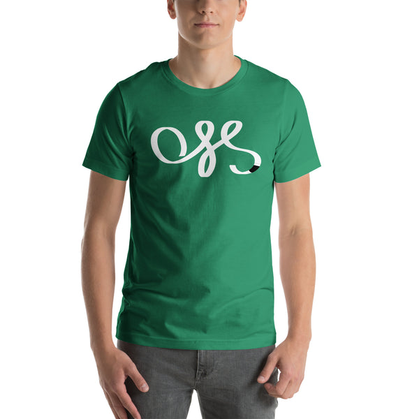 Oss White Belt Unisex t-shirt Bella+Canvas 3001