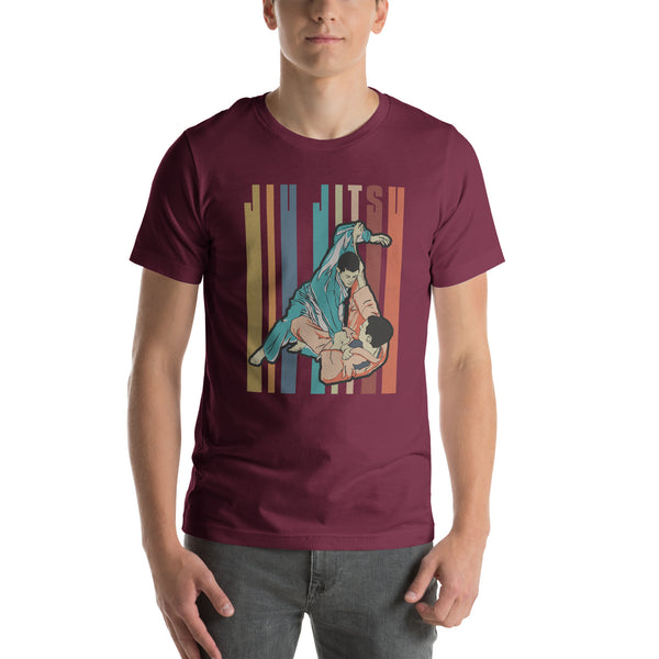 Jiu Jitsu Vintage Unisex t-shirt Bella+Canvas 3001