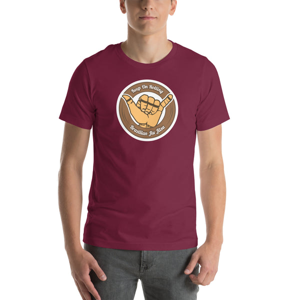 Keep On Rolling Brown Belt Unisex T-Shirt