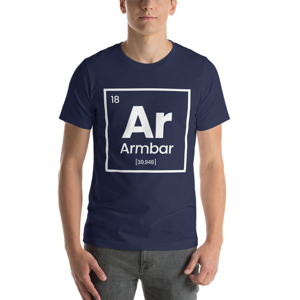 Armbar Periodic Table Unisex t-shirt Bella+Canvas 3001