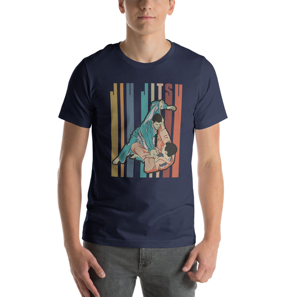 Jiu Jitsu Vintage Unisex t-shirt Bella+Canvas 3001