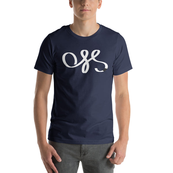 Oss White Belt Unisex t-shirt Bella+Canvas 3001