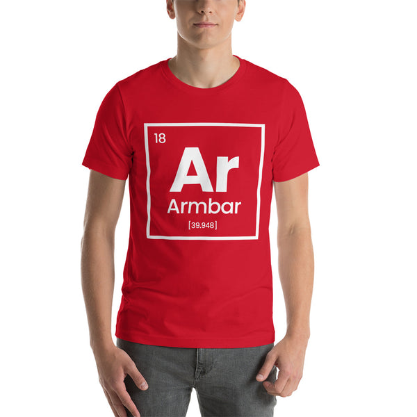 Armbar Periodic Table Unisex t-shirt Bella+Canvas 3001