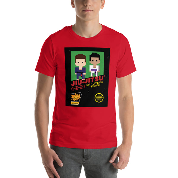 Jiu Jitsu NIntendo Style Unisex t-shirt Bella+Canvas 3001