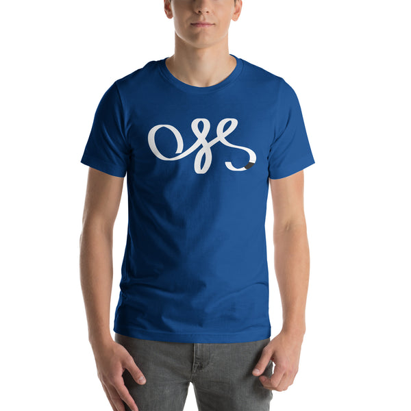 Oss White Belt Unisex t-shirt Bella+Canvas 3001