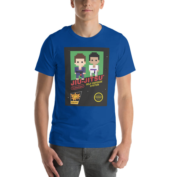 Jiu Jitsu NIntendo Style Unisex t-shirt Bella+Canvas 3001