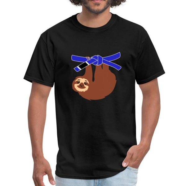 Blue Belt Sloth Men's T-Shirt- [option1Jiu Jitsu Legacy | BJJ Apparel and Accessories