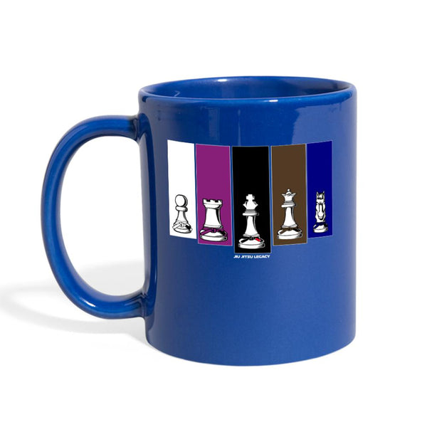 Brazilian Jiu Jitsu Human Chess Full Color Mug- [option1Jiu Jitsu Legacy | BJJ Apparel and Accessories