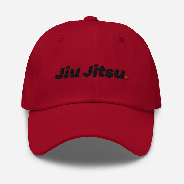Jiu Jitsu Dot Text Classic Dad Hat
