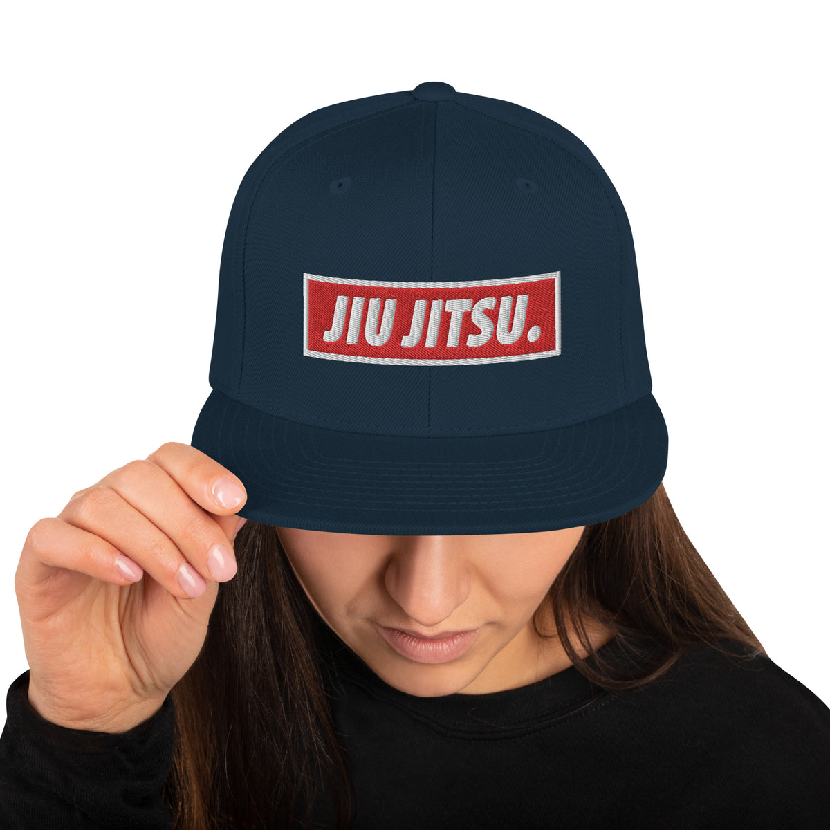 Jiu Jitsu. Embroidery Snapback Hat