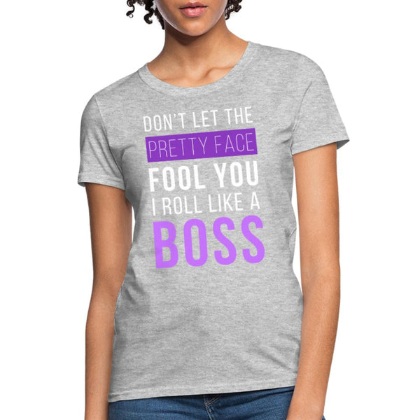 Don't let pretty face fool you Women's T-Shirt- [option1Jiu Jitsu Legacy | BJJ Apparel and Accessories