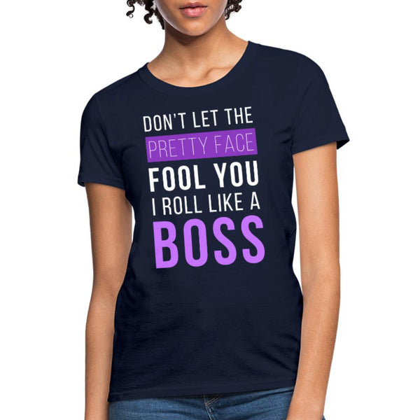 Don't let pretty face fool you Women's T-Shirt- [option1Jiu Jitsu Legacy | BJJ Apparel and Accessories