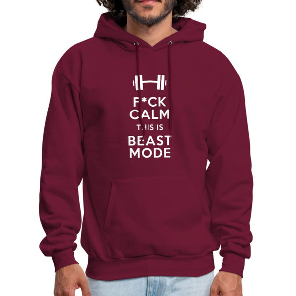 Fuck Calm this is beast moded Men's Hoodie- [option1Jiu Jitsu Legacy | BJJ Apparel and Accessories
