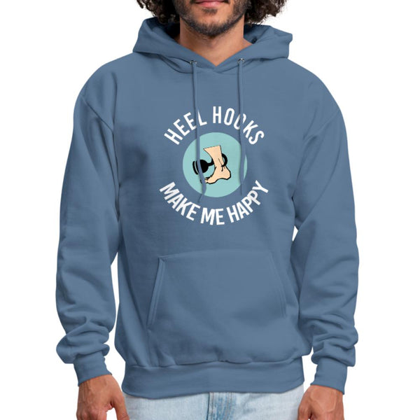 Heel hooks make me happy Men's Hoodie- [option1Jiu Jitsu Legacy | BJJ Apparel and Accessories