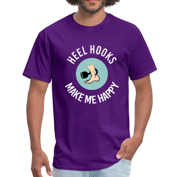 Heel Hooks Make me Happy Men's T-Shirt- [option1Jiu Jitsu Legacy | BJJ Apparel and Accessories