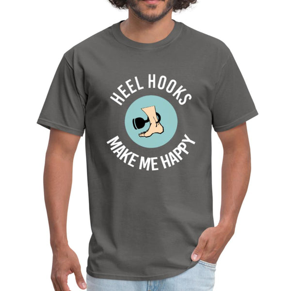 Heel Hooks Make me Happy Men's T-Shirt- [option1Jiu Jitsu Legacy | BJJ Apparel and Accessories