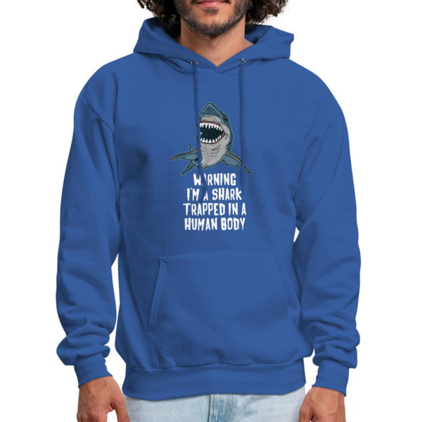 I am shark trapped in human body Men's Hoodie- [option1Jiu Jitsu Legacy | BJJ Apparel and Accessories