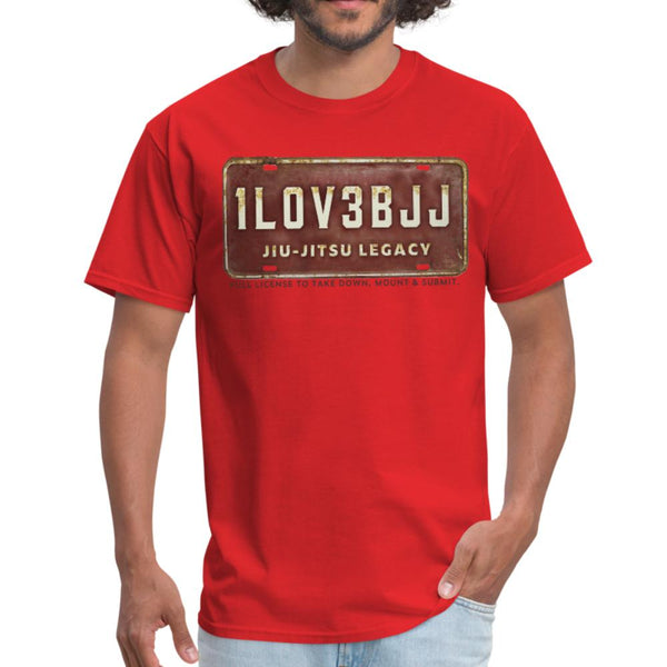 I Love BJJ Men's T-Shirt- [option1Jiu Jitsu Legacy | BJJ Apparel and Accessories