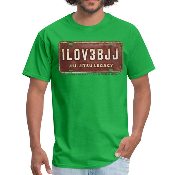I Love BJJ Men's T-Shirt- [option1Jiu Jitsu Legacy | BJJ Apparel and Accessories