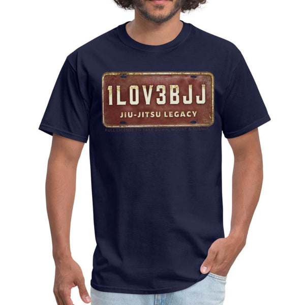 I Love BJJ Men's T-Shirt- [option1Jiu Jitsu Legacy | BJJ Apparel and Accessories